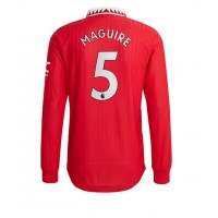 Manchester United Harry Maguire #5 Fußballbekleidung Heimtrikot 2022-23 Langarm